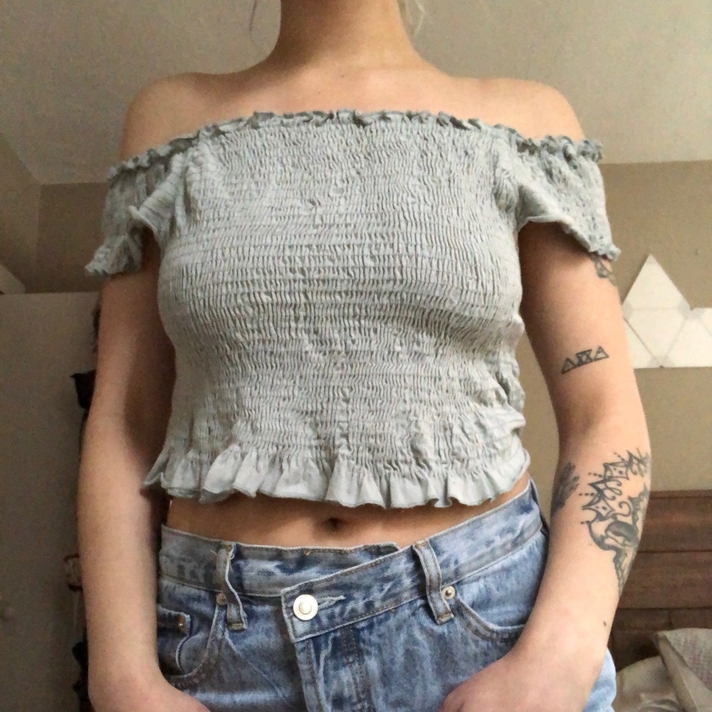 Kimchi Blue Shoulder less top